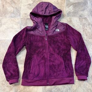 The North Face Maroon Hooded Jacket